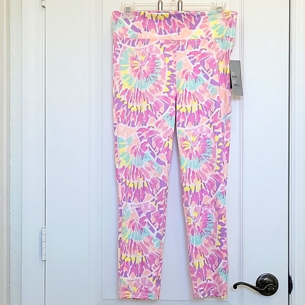 Ideology Pink Tie-Dye Leggings